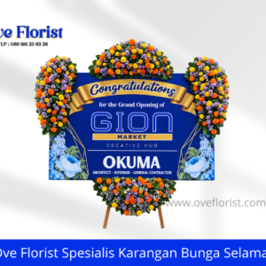 Karangan Bunga Ucapan Selamat